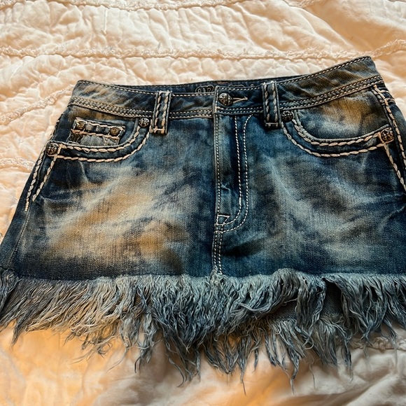 Miss Me Dresses & Skirts - Miss me denim skirt